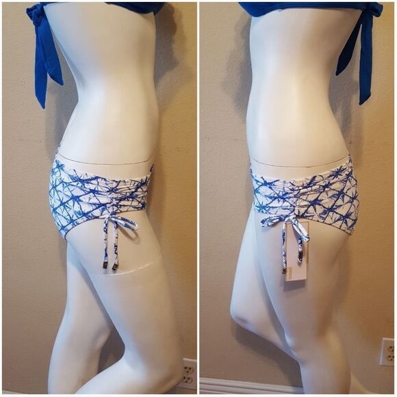 Michael Kors Side Shirred Hipster Size Sp - Picture 3 of 8